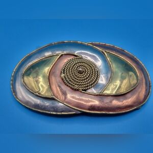 Mexican Tri Color Contemporary Buckle